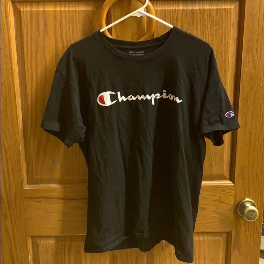 Men’s Black Champion T-shirt